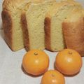 おみかんマン's cooksnap of when they made ホームベカリー「みかんの食パン」.