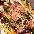 ぴあのちゃん95's cooksnap of when they made 豚肉ともやしと卵とニラで簡単とん平焼き！.