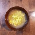 クックL8U9HI☆'s cooksnap of when they made 余ったレタスとコーンの中華スープ.