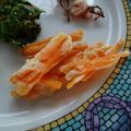 melmarilyn's cooksnap of when they made 母レシピ♡細切りさつまいもの天麩羅.