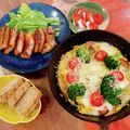 miwayon's cooksnap of when they made 北海道♪とろ～りチーズのオープンオムレツ.