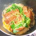 ステルトミチル's cooksnap of when they made カツ丼（丼ものつゆ黄金比）.
