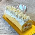 かっちゃん杉's cooksnap of when they made クリスマスに！米粉のロールケーキ.