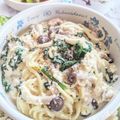そわっぽ's cooksnap of when they made お豆腐クリームのカルボナーラ風パスタ.