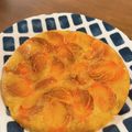 さんかくチョコパイ's cooksnap of when they made フライパンでタルトタタン風❤柿のケーキ❤.