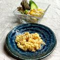 かっちゃん杉's cooksnap of when they made マカロニサラダの残りで！きな粉マカロニ.