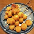 ミニぽん's cooksnap of when they made 醤油の香ばしい焼き団子.