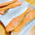プー♡'s cooksnap of when they made 簡単！フライパンで焼き鮭★鮭と水だけ♪.