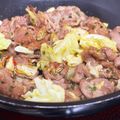 ＊shihori＊'s cooksnap of when they made お腹いっぱい☆キャベツと豚肉の豆板醤炒め.