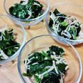 山ばあば's cooksnap of when they made えのきとほうれん草の和え物.