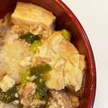 クックさんちゃん☆'s cooksnap of when they made 【保育園給食】麻婆豆腐丼.