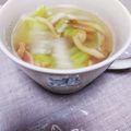 めみたん☆'s cooksnap of when they made 白菜・しめじ・ベーコンのあっさりスープ♬.
