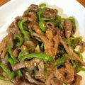 harutop's cooksnap of when they made ピーマンと牛肉のオイスターソース炒め.