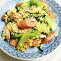 うぐいす♪'s cooksnap of when they made 簡単！ウインナーと小松菜の中華炒め.