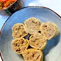 さくらんぼくんのママ's cooksnap of when they made 油揚げで◎ミンチロール◎.