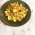 ナピト's cooksnap of when they made 経済的！竹輪チャーハン♪.