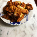 ナピト's cooksnap of when they made 切干し大根と桜えびの揚げ餃子♪.