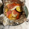 ナピト's cooksnap of when they made 鮭の西京漬け(粕漬けでも)ホイル焼き　.