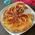 salalasa's cooksnap of when they made フライパンで♪　キャラメルアップルケーキ.
