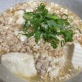 みき仔's cooksnap of when they made 豆腐の鶏ひき肉あんかけ.