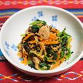 バカリャウ's cooksnap of when they made 切り干し大根、ひじき、高野豆腐の炒め煮.