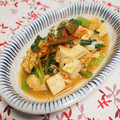 バカリャウ's cooksnap of when they made 小松菜と豆腐の溶き卵炒め.