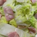 ☆smile　胡桃☆'s cooksnap of when they made 白菜と豚肉ともやしのポン酢蒸し煮.