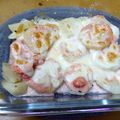 となかいとなこ's cooksnap of when they made 定番【じゃがいもの明太チーズ焼き】.