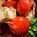 クック3AX440☆'s cooksnap of when they made トマトとクリームチーズのおかか醤油和え.