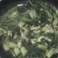 anzujyamu's cooksnap of when they made 小松菜と油揚げの煮浸し.