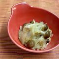 島子☆'s cooksnap of when they made レンジで簡単☆玉ねぎしめじのわさび和え.