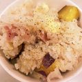 なーなちゃん's cooksnap of when they made チーズが◎薩摩芋とベーコンの炊き込みご飯.