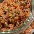 MULA's cooksnap of when they made 人参大量消費!!人参と挽き肉のそぼろ煮.