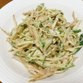 vabochan's cooksnap of when they made きゅうりとごぼうの和風マヨサラダ.