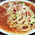 クックM96XDX☆'s cooksnap of when they made 簡単！うまみたっぷりツナのトマトパスタ☆.