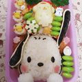 にくにくにくにくにく's cooksnap of when they made ポチャッコ ♡キャラ弁.