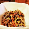ダッフィーニーうに's cooksnap of when they made ひじき入り蓮根のきんぴら.