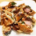 meruru9's cooksnap of when they made 簡単時短deあと一品！ウインナーしそ餃子.