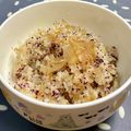 島子☆'s cooksnap of when they made おかかゆかりご飯.