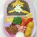 ＊しゅん＊'s cooksnap of when they made キャラ弁＊ポケモン ジラーチ弁当♪.