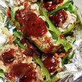 ブランシュkuu's cooksnap of when they made 種まで食べちゃう！ピーマンの肉詰め.