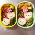Chaaa_room's cooksnap of when they made 簡単★コリラックマおにぎり（キャラ弁）.