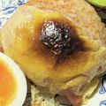 ゆけり３兄弟's cooksnap of when they made ケチャップライス＆ハム＆チーズおにぎり♪.