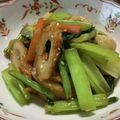 クック5NOFPV☆'s cooksnap of when they made ちくわと小松菜でササっとあと一品.