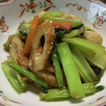 クック5NOFPV☆'s cooksnap of when they made ちくわと小松菜でササっとあと一品.