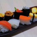 ずっちー☆'s cooksnap of when they made 1歳の誕生日に！本物そっくり離乳食お寿司.