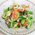 みぽぴぽ's cooksnap of when they made 卵と小松菜の炒め物.