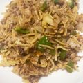 ☆tsukumo☆'s cooksnap of when they made 焼そばソースで♪そばめし.