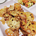 ちょちょこ✫'s cooksnap of when they made 蓮根と豚バラのうま辛炒め.