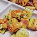 ちょちょこ✫'s cooksnap of when they made 揚げないカニカマとちくわの磯辺揚げ.